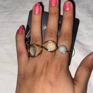 3 rings set